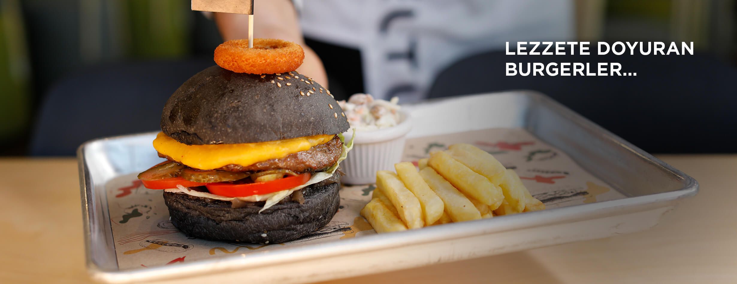 LEZZETE DOYURAN BURGERLER…